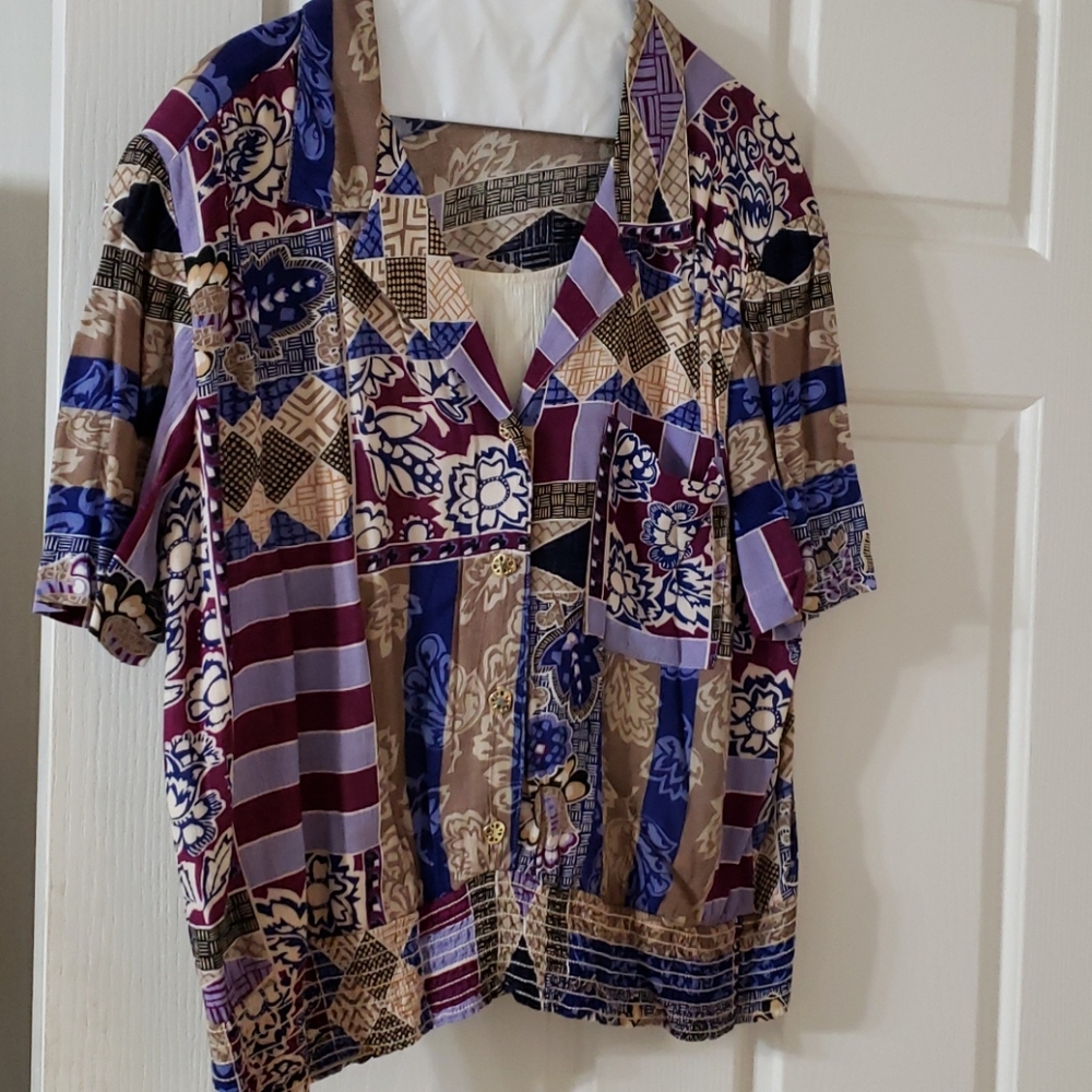 Ladies matching 2 piece Leslie Fay sportswear set